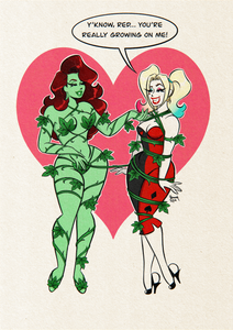 'Ivy and Harley' Art Print