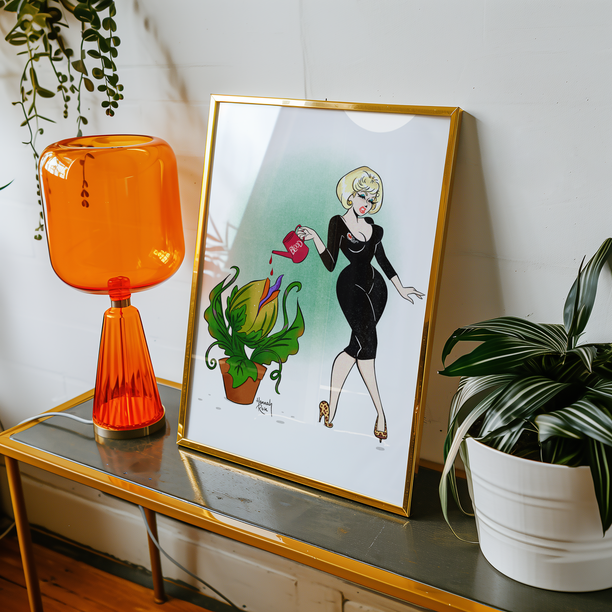 Audrey vs. Audrey' Art Print – Pillow Talk Pin Ups