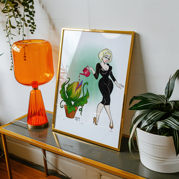 'Audrey vs. Audrey' Art Print