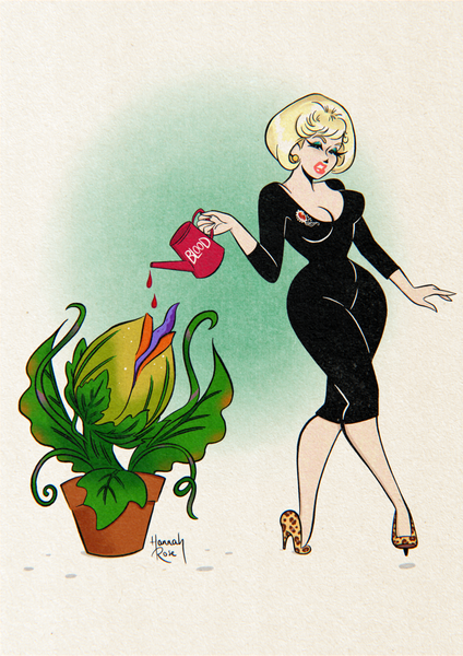 'Audrey vs. Audrey' Art Print