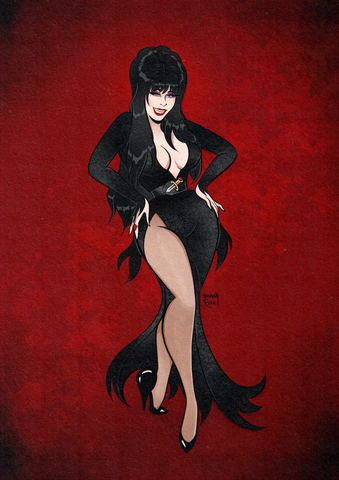 'Elvira 2' Art Print