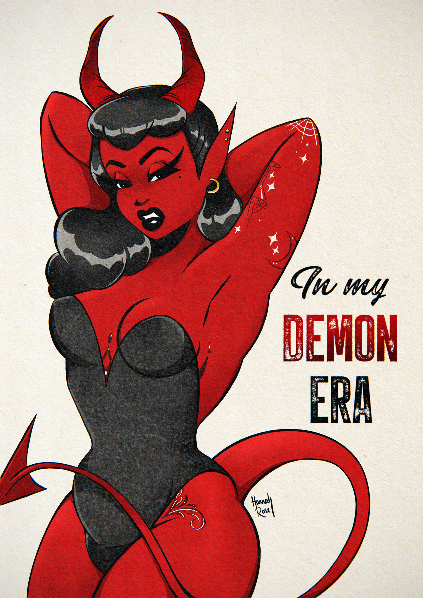 'In My Demon Era' Art Print