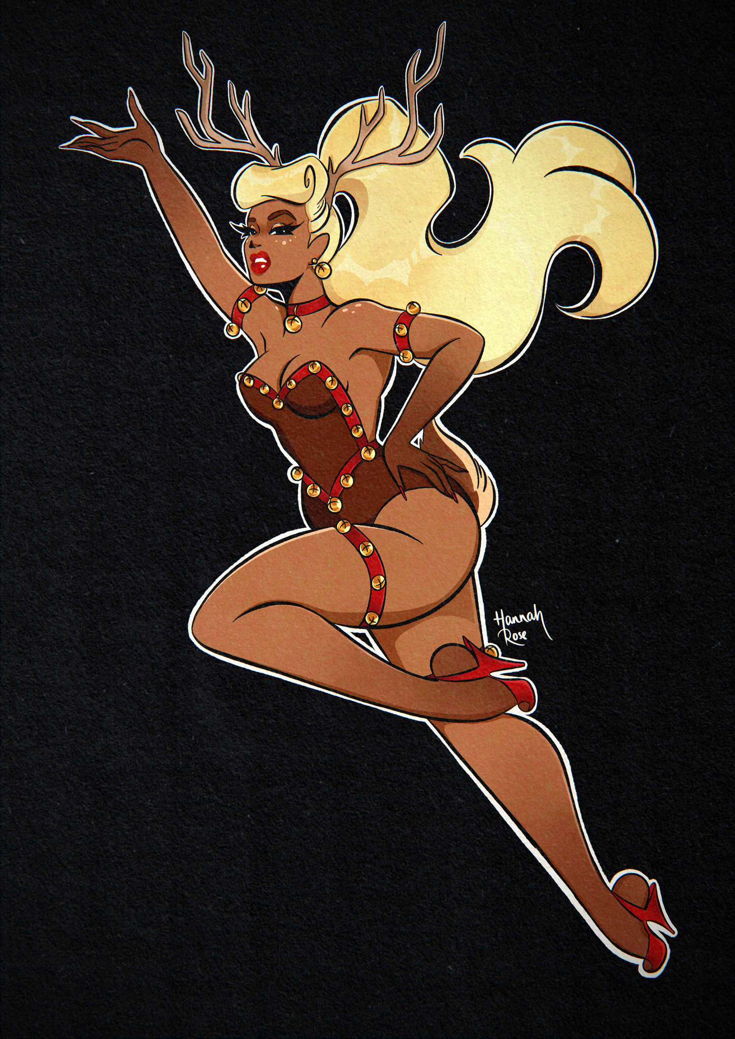 'Miss Deer 2024' Art Print