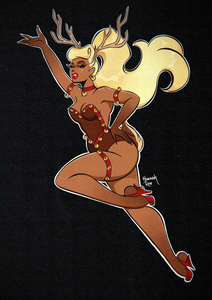 'Miss Deer 2024' Art Print
