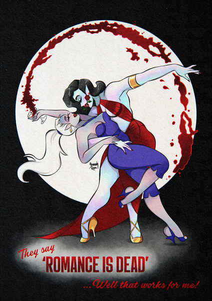 'Romance is Dead' Art Print