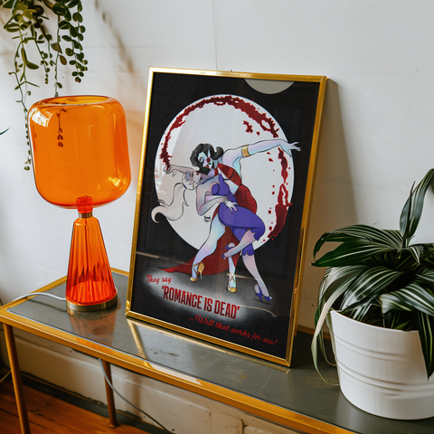 'Romance is Dead' Art Print