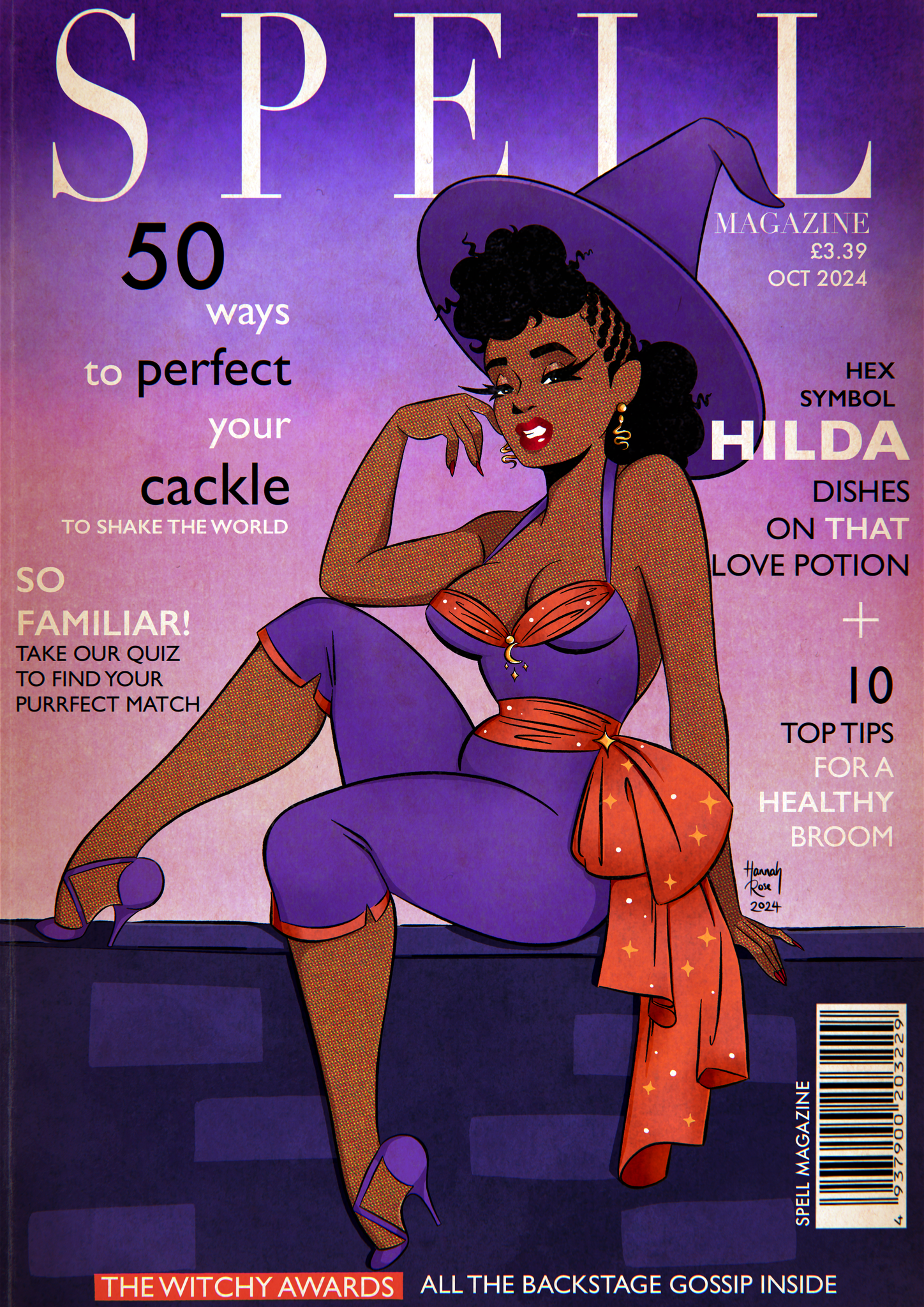 Spell Magazine 'Spell Magazine' Art Print – Pillow Talk Pin Ups