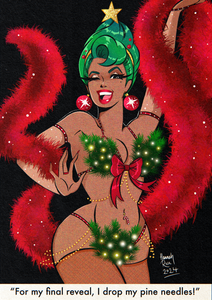 'Oh, Christmas Tree!' Art Print