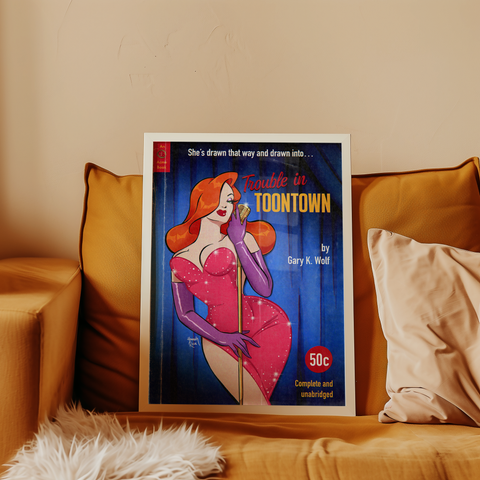 'Trouble in Toontown 2025' Art Print