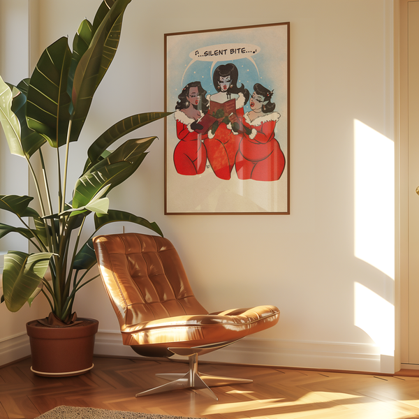 'Silent Bite' Art Print