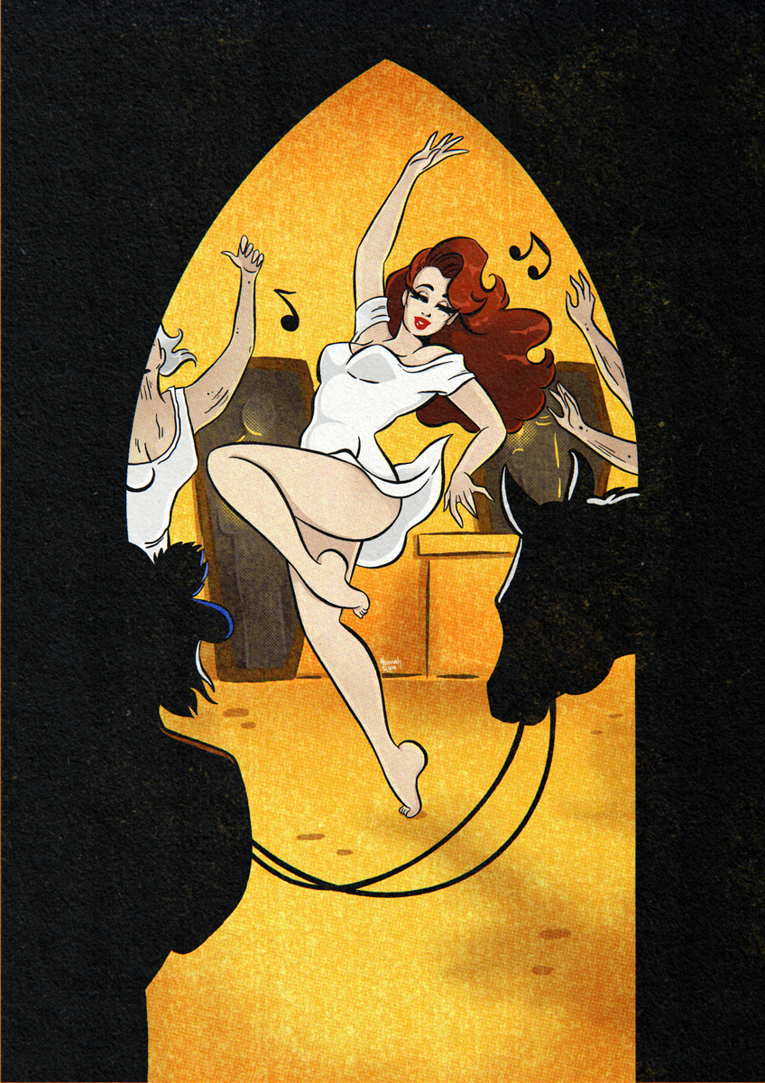 'Burns Night' Art Print Pillow Talk Pin Ups