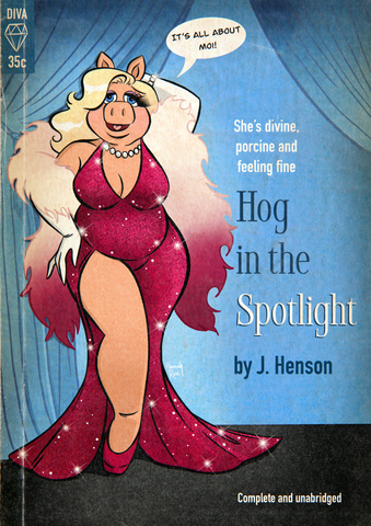 'Hog in the Spotlight' Art Print
