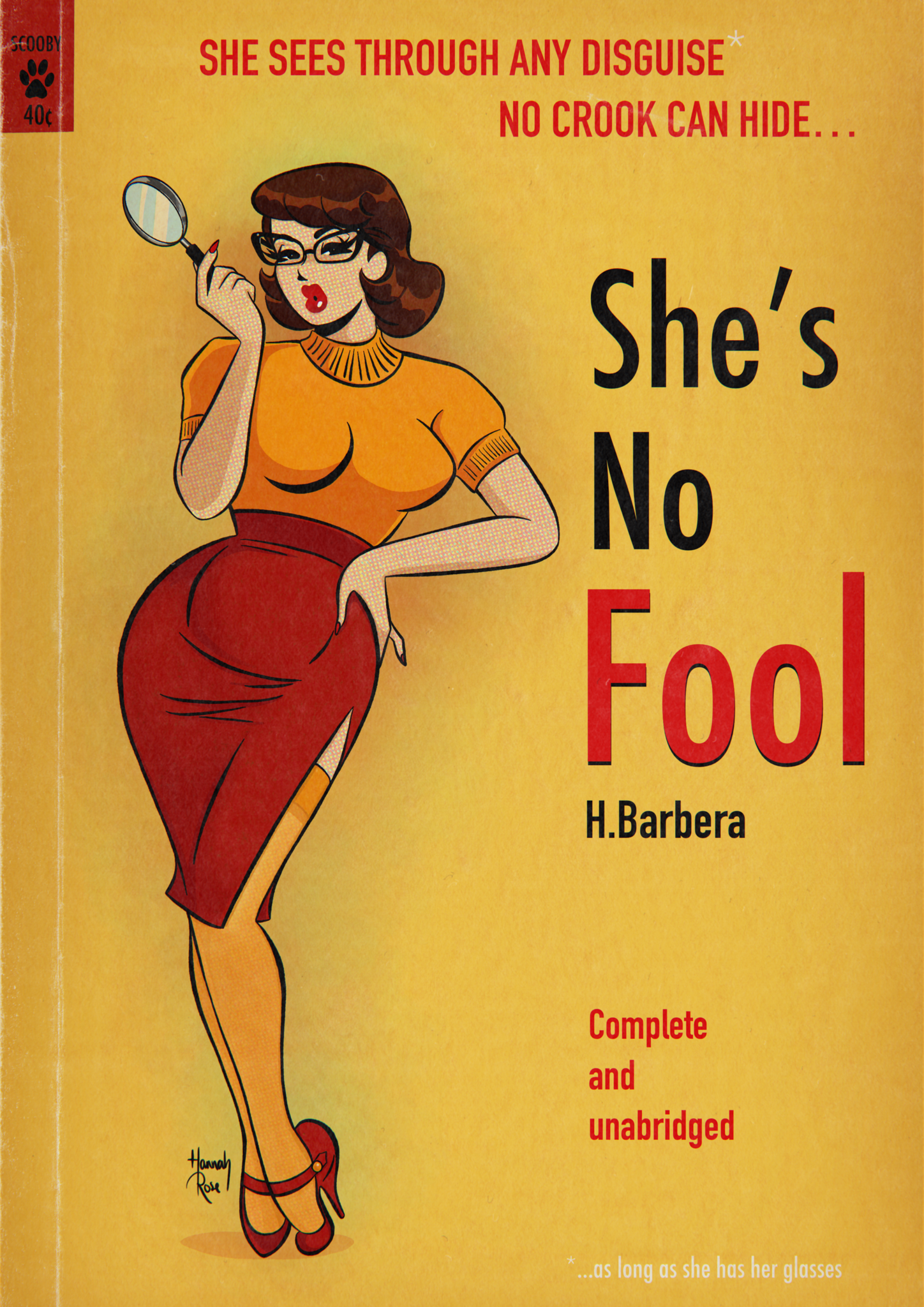 'She's No Fool' Art Print